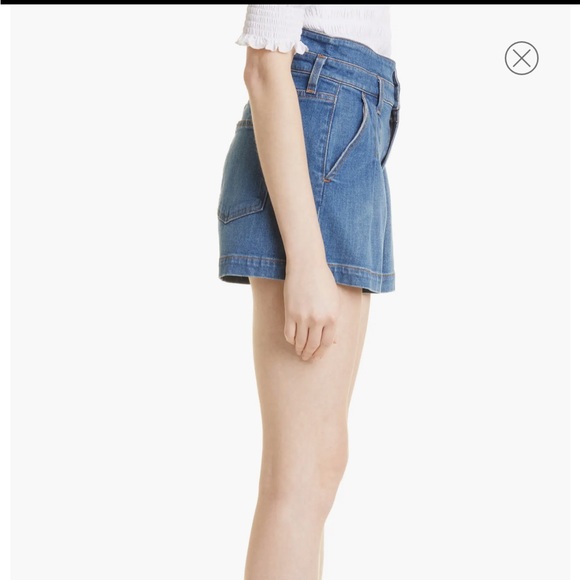 Veronica Beard Jaylen Denim Shorts NWT - Picture 2 of 6